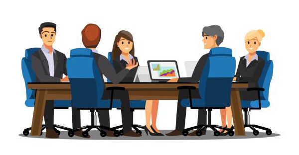 Business People teamwork ,Vector illustration cartoon character.